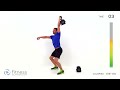 15 Minute Kettlebell Workout Video - 1X10 Kettlebell Burnout