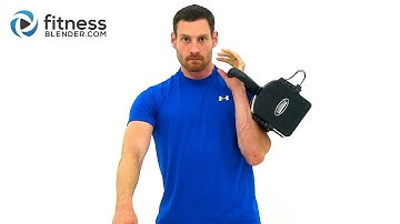 15 Minute Kettlebell Workout Video - 1X10 Kettlebell Burnout