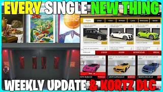 EVERY Single NEW Feature Added In The Kortz Center Heist DLC - GTA 5 Online Weekly Update