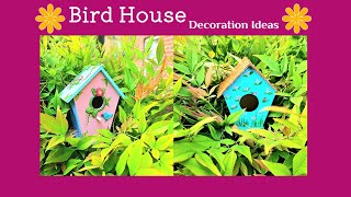 Beautiful Birdhouse Decoration Ideas | #birdhousediy | #clayart