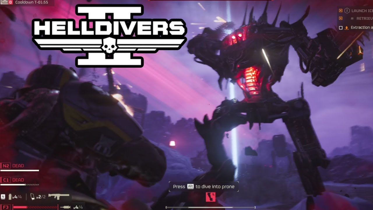 FOR SUPER EARTH | Helldivers 2 First Look Gameplay