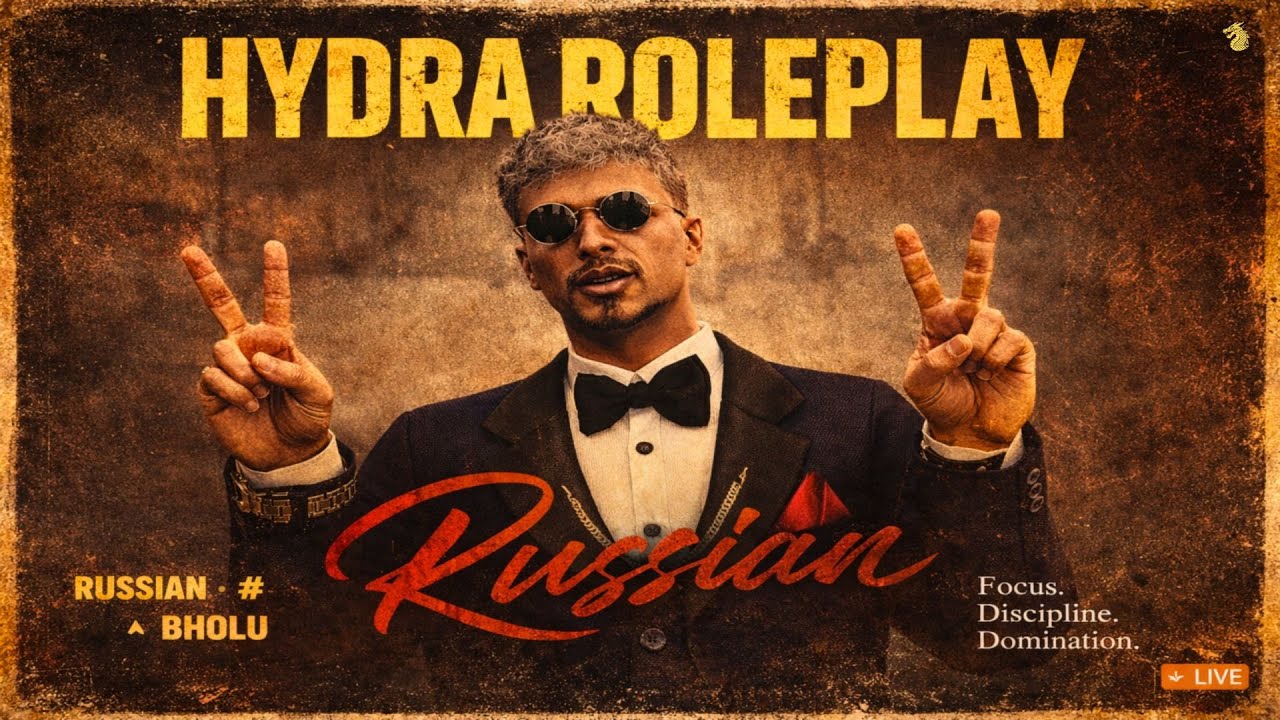 Russian Bholu Valentines Special Rob | HYDRA RP LIVE | #hydraroleplay #playwithsahil  @DynamoGaming