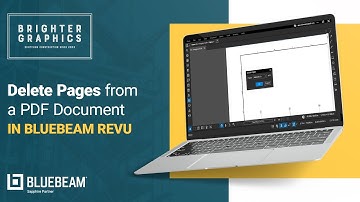 How to Delete Pages from your PDF in Bluebeam Revu 21