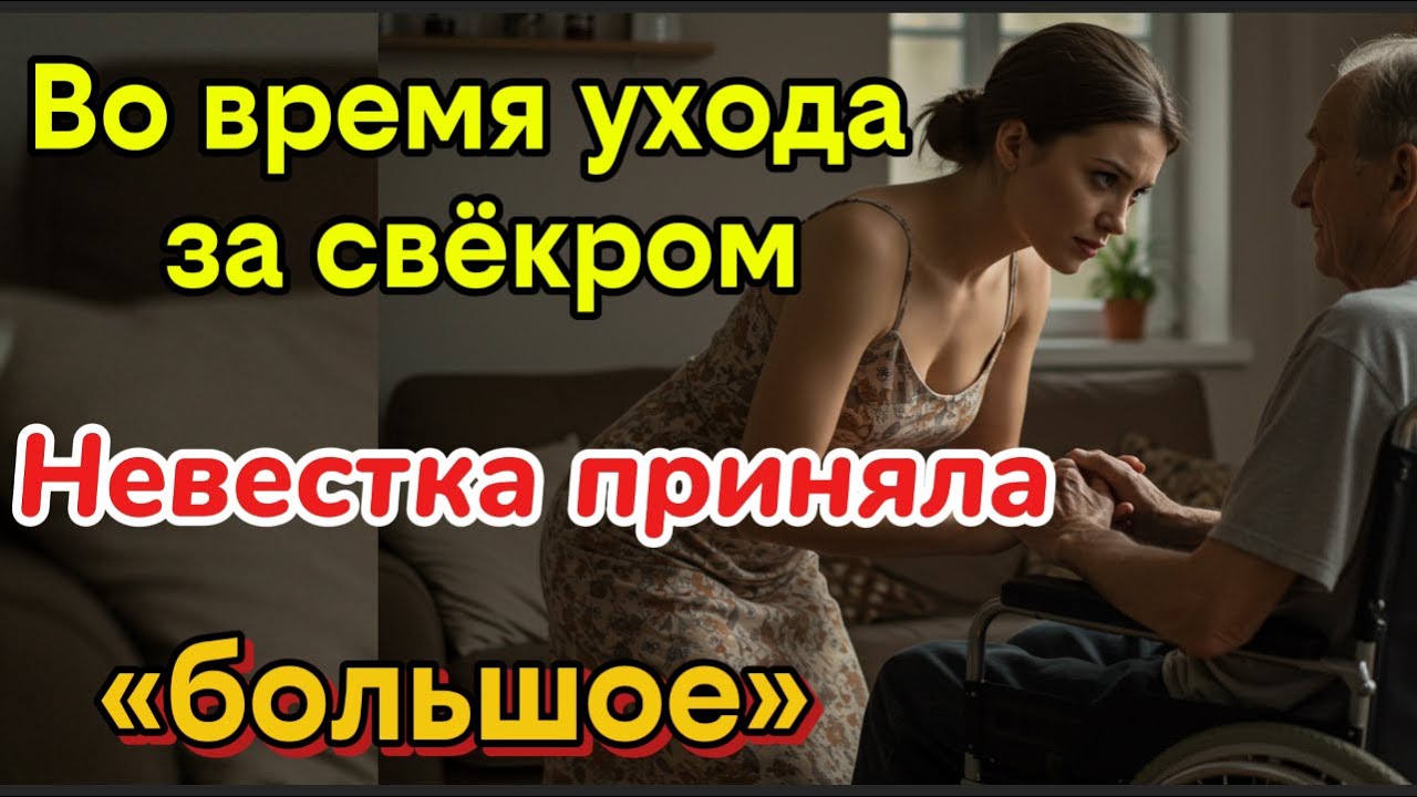 Невестка, купающая свёкра, парализованного в нижней части тела, становится свидетелем шокирующего