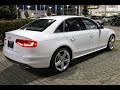 Brutal Audi S4 exhaust sounds! Accelerations and revs!