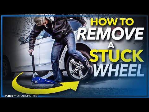 How to Remove a Stuck Wheel Without a Hammer or Sledge on ANY CAR