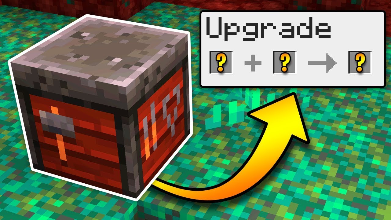 How To Use Smithing Table In Minecraft Pe : The remaining square at the