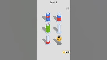 Level 3#color rope sort#fungame #downloadapp #ytshortvideo