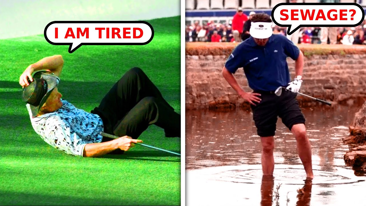 Most EMBARRASSING Moments in Golf YouTube