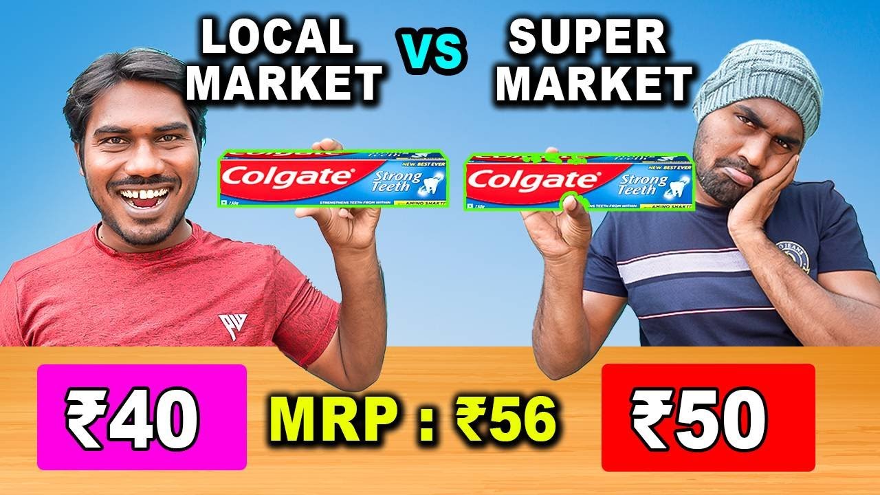 Is it CHEAT? Local Market Vs Super Market Price Comparison! அடேங்கப்பா இது வேறமாரில இருக்கு!