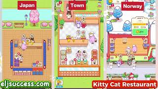 Running the Cutest Cat Café! Kitty Cat Restaurant Idle Gameplay screenshot 3