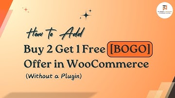 WooCommerce Buy 2 Get 1 Free Offer – No Plugins! Custom Code Tutorial