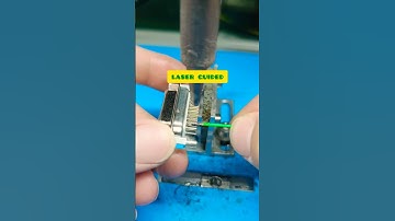 laser guided soldering iron satisfying performance. #satisfying #automaticsolderingiron #diy