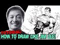 How To Draw Like JIM LEE In 2021! *Comic Book Drawing School!✏️*