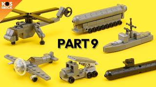 Lego Military Mini Vehicles  Part 9 (Tutorial)