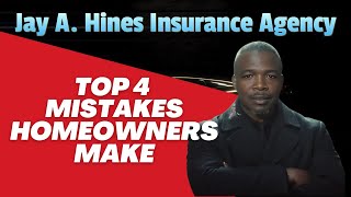 Top 4 Mistakes that Cost You Big with Your Homeowners Insurance!🏡🚨