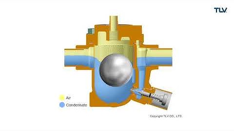 JA Series Air Trap Operation Animation