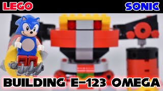 Building E 123 Omega from Sonic in LEGO | LEGO Sonic MOC