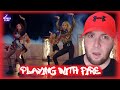 BLACKPINK "PLAYING WITH FIRE" | THIS WAS LIT! GET IT?..OK NVM