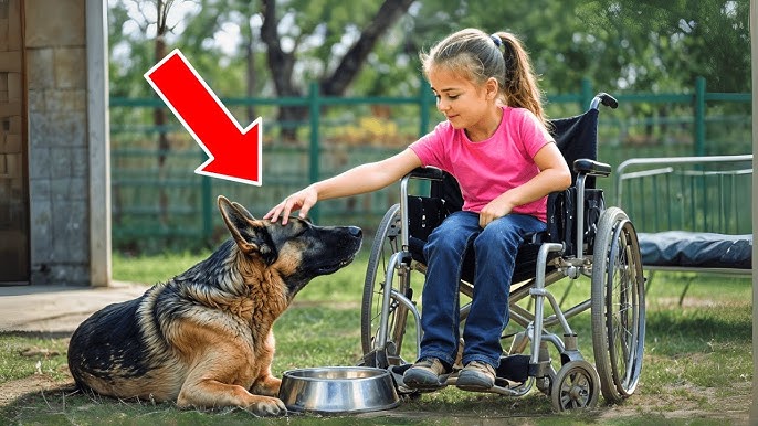 This German Shepherd Couldn't See Or Hear—What The Little Girl Did Next Shocked Everyone - YouTube