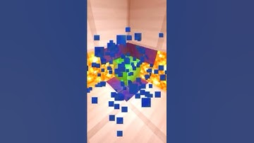 Minecraft ENDLESS STAIRCASE Loop.. #shorts
