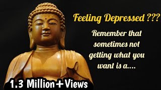 Feeling depressed ? Remember these words about depression | Buddha quotes |