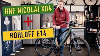 HNF Nicolai XD4 Ebike RohloffE14 Speedhub Ebike in British Racing Green 🏁 oder Nordisch Jever Grün 🍺