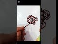 simple mehndi tiki flower  design 2025 ❤️🥰 #mehndi #easymehndi #shorts #viralshorts