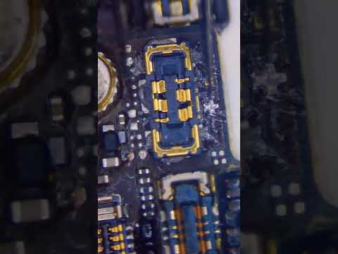 iPhone X battery connector repair