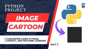 Free Image to Cartoon converter using Python, OpenCV, and Machine Learning #1