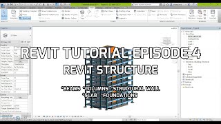 REVIT STRUCTURE TUTORIAL PART-1 (REVIT TAGALOG)
