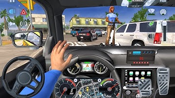 New Taxi Driver 3D - Los Angeles SUV City Driving! - Taxi Simulator 2025 - Car Game Android Gameplay