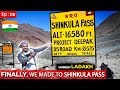 Finally Reached SHINKULA PASS 😳 New Route in LADAKH 🔥 Zanskar Valley