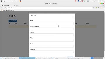 04 CRUD system using Django & Ajax   create part 2