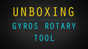 Unboxing and Review - Gyros PowerPro Variable Speed Rotary Tool Kit w/ 85 Accessories