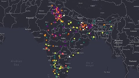 Live Air Quality ReactJs WebApp