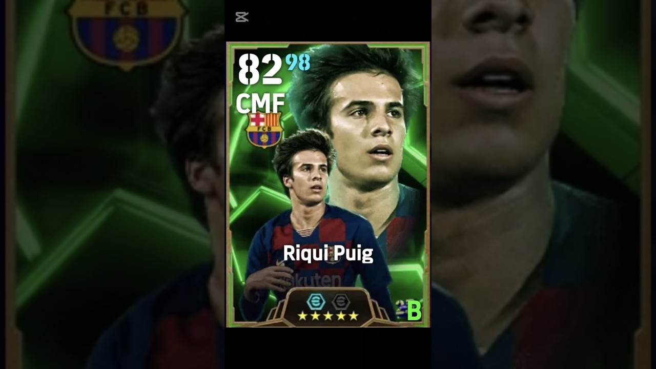 What a Goal by Riqui Puig 🇪🇸| #views #efootball #pes #trending #epic #viralshort #viewers #riquipuig