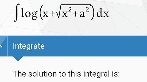 INTEGRATION BY PARTS | H.S | ISc | OTHERS |