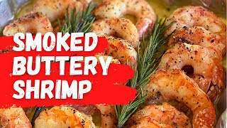 Smoked Shrimp Recipe is One of the EASIEST Things to Smoke on the Grill!