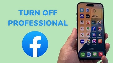 How To Turn Off Professional Mode on Facebook