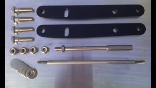 ScootMods V-Star 1100/1300 Forward Control Extension Kit