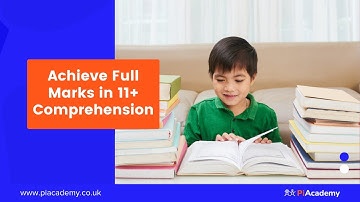 Top 5 Comprehension Tips to Score Full Marks | PiAcademy