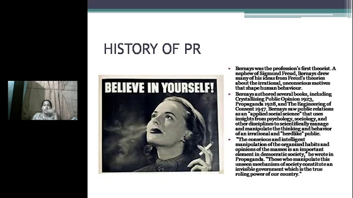 History of Public Relations