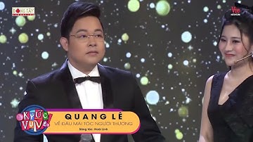 Về Đâu Mái Tóc Người Thương - Quang Lê ft Tố My | Hát Live Cực Hay 2021