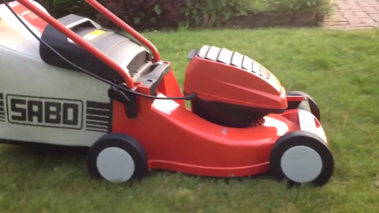 Tondeuse Sabo Sur Accu Youtube