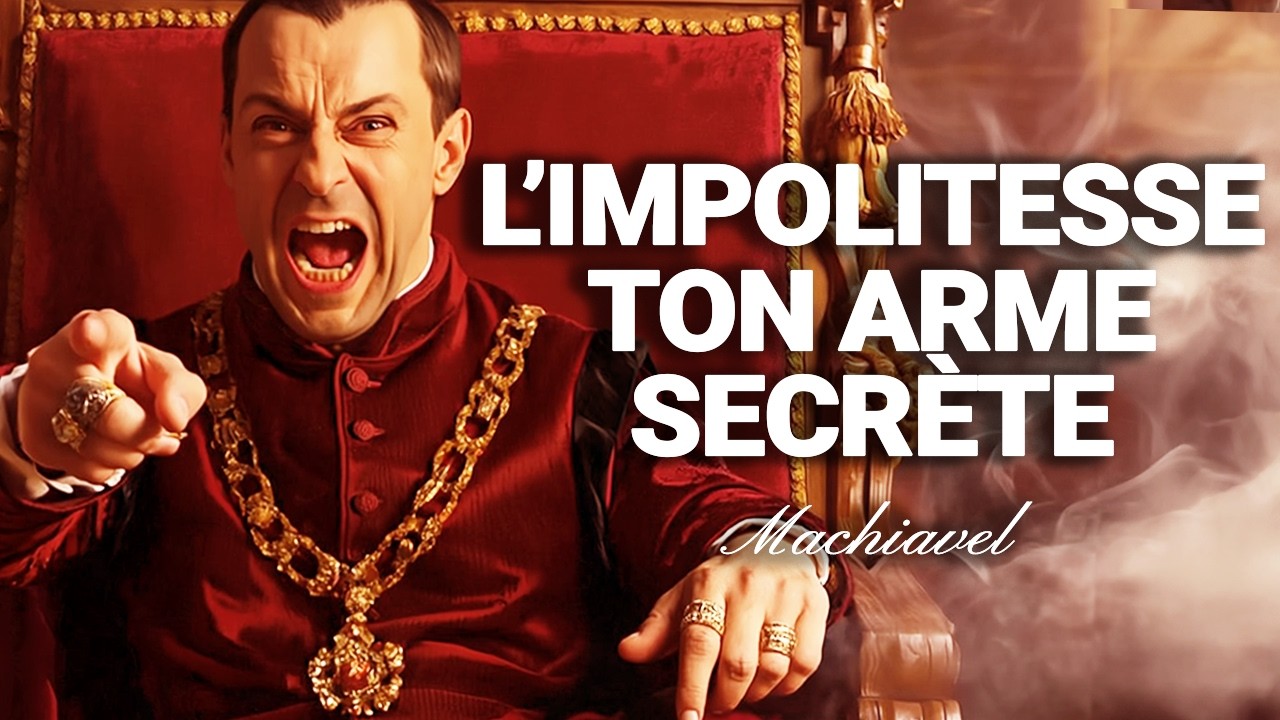 L’IMPOLITESSE EST UNE ARME SECRÈTE SI TU SAIS T’EN SERVIR | LES LEÇONS DE MACHIAVEL
