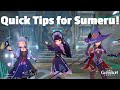 Quick Tips to prep for Sumeru | Genshin