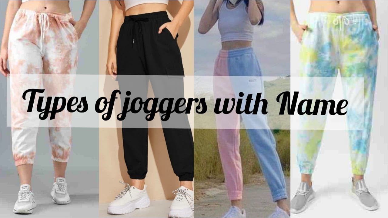 Defferent Types Of Joggers With Names/ Joggers Pants For Girls