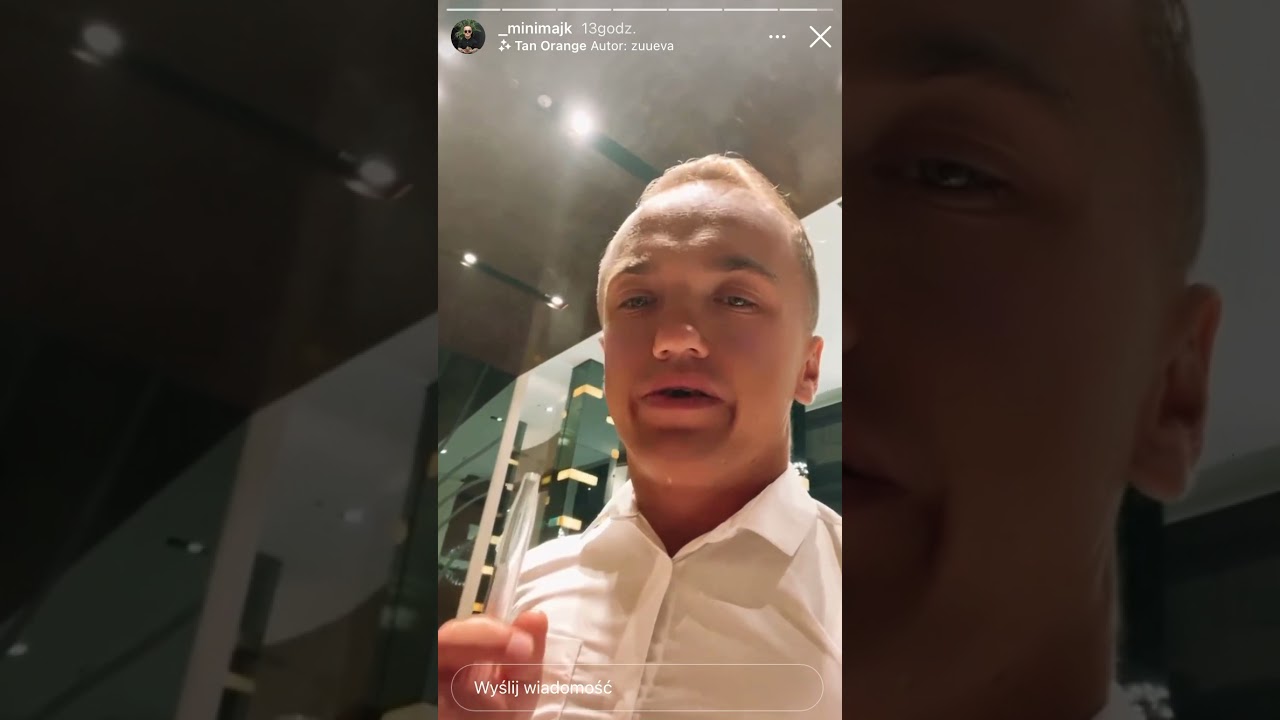 Mini majk w dubaju / pali bongo / dziewczyna mini majka