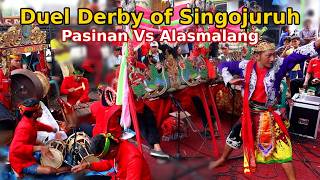 Langka.!! Angklung Caruk Pasinan Banyuwangi Badhut Cak Majik Mangir Live Gayam Vs Sekar Tanjung